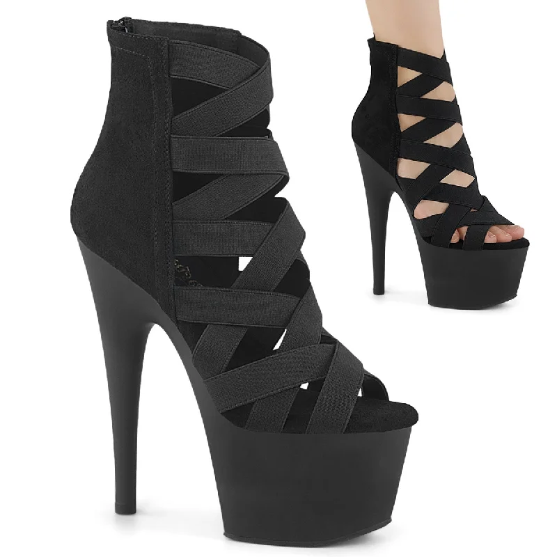 Designer platform heels for women-ADORE-700-24 Platform Bootie Sandal