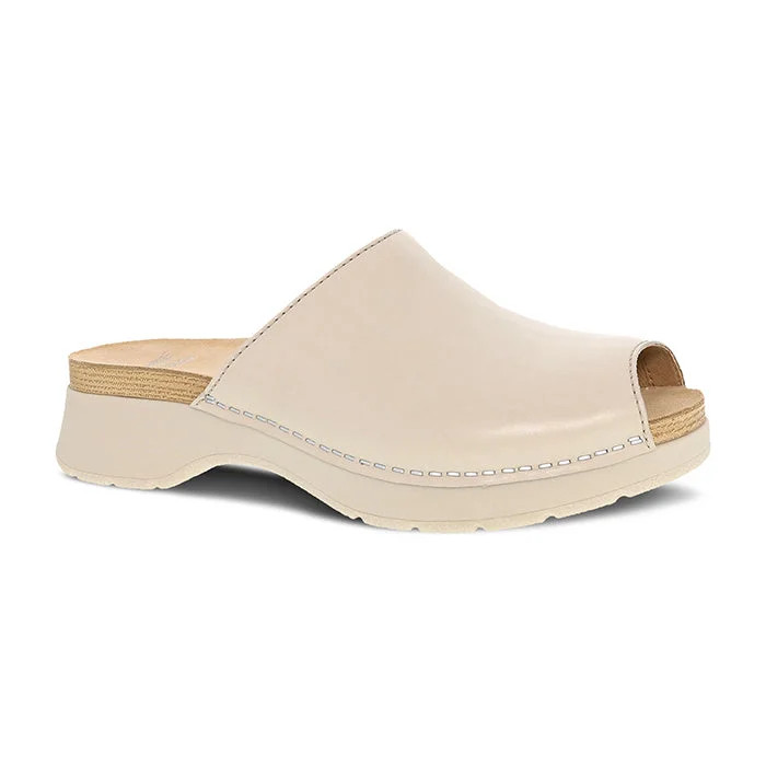 Vintage-inspired pumps for women-Womens Dansko Ravyn in Ivory