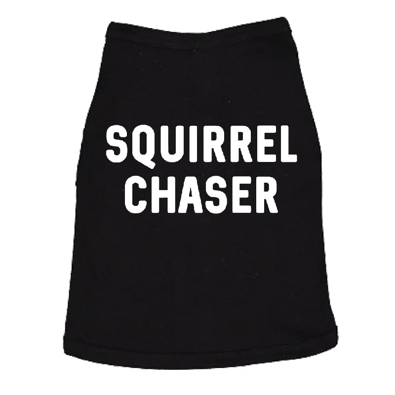 Soft knit cardigans for layering-Squirrel Chaser Dog Shirt