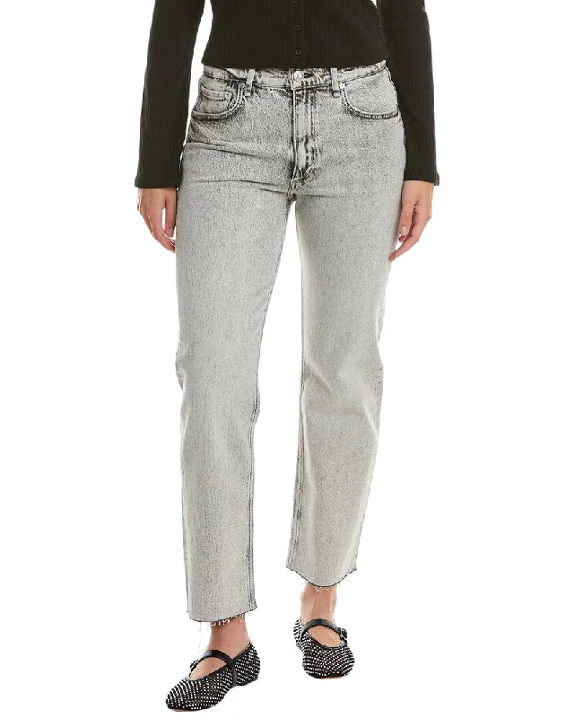 Soft wool sweaters for cold days-rag & bone Harlow Glacier Straight Jean