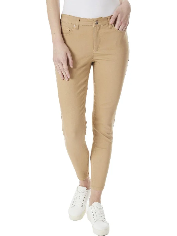 High-waisted trousers for work-Lexington Womens Ankle Natural Waist Skinny Jeans