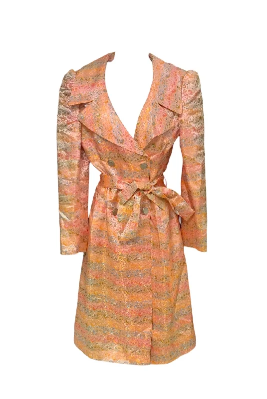 Affordable winter coats for women-Tea by Michelle N Women’s Peach Jacket 1