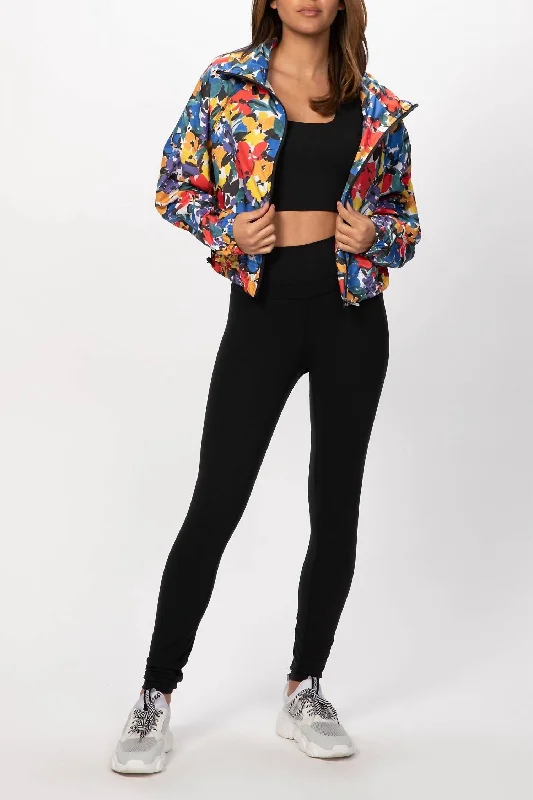 Trendy denim jackets for women-Erica Jacket In Buttercup Floral