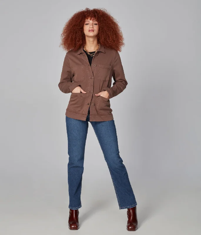 Affordable winter coats for women-NILI-CB Utility Jacket