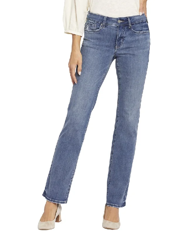 Lightweight cardigans for layering-NYDJ Marilyn Romance Straight Leg Jean