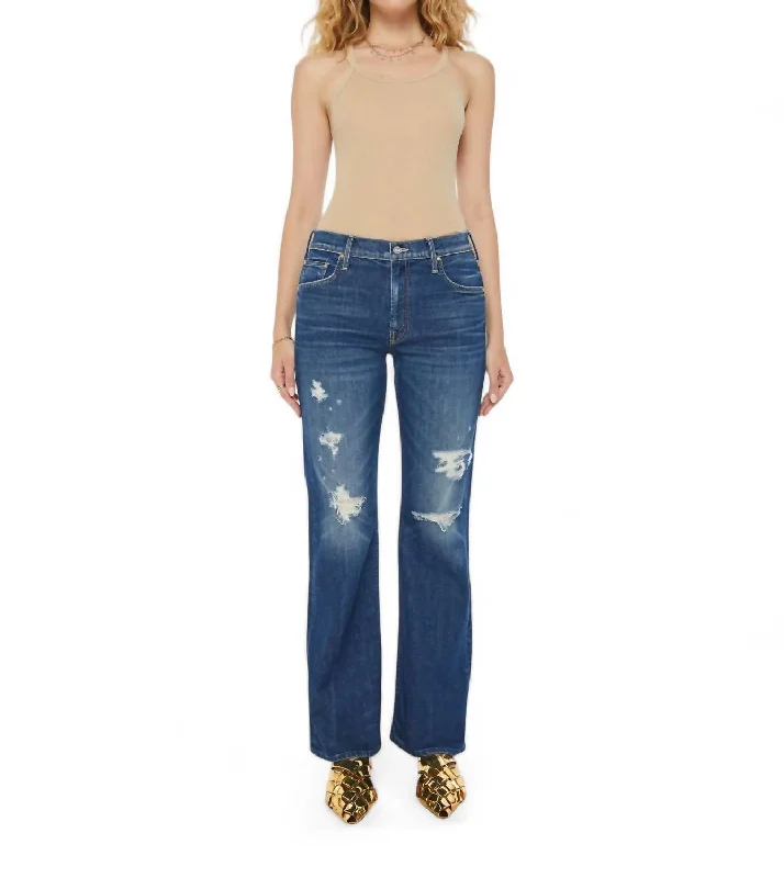 Trendy cargo pants for women-The Bookie Sneak Jean In Ijbol