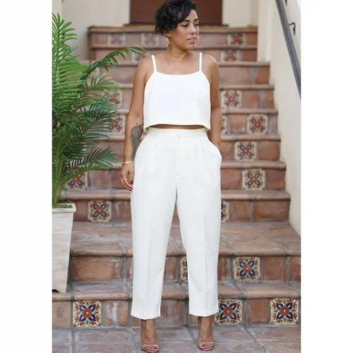 Trendy culottes for women-Simplicity Dress, Top and Trousers S9114