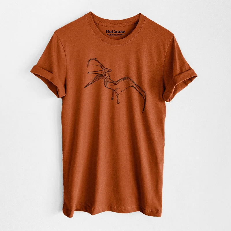 Soft flannel shirts for women-Pteranodon Longiceps - Lightweight 100% Cotton Unisex Crewneck