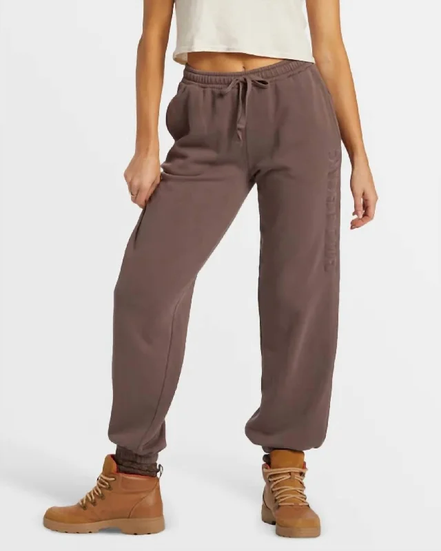 Chic leather pants for women-Palmin Jogger In Kona