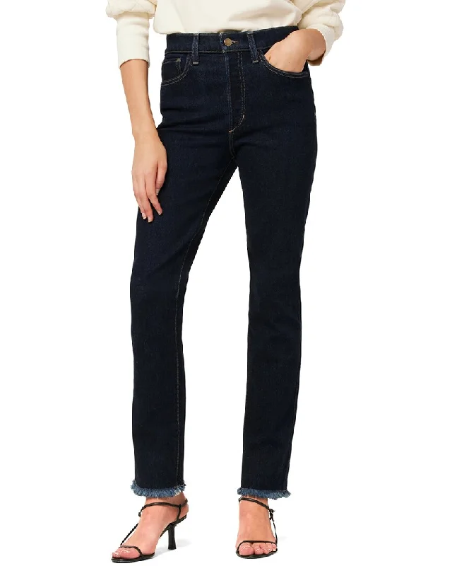 High-quality yoga pants for women-JOE'S Jeans The Runway Luna Moreau Straight Leg Jean