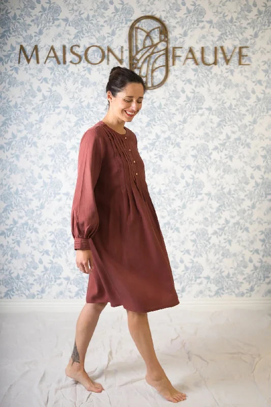 Lightweight tunics for summer-Maison Fauve Atlas Shirt and Dress