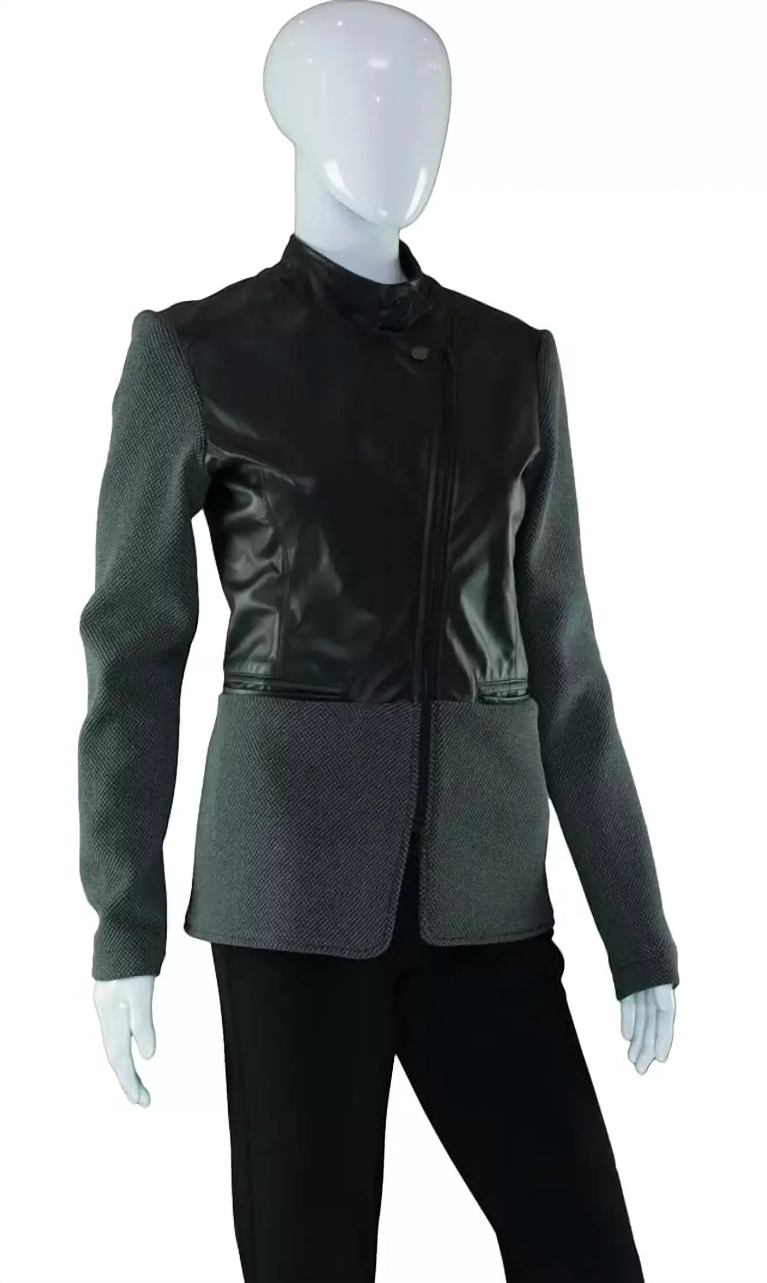 Vintage-inspired blouses for women-Victoria Jacket In Dark Grey