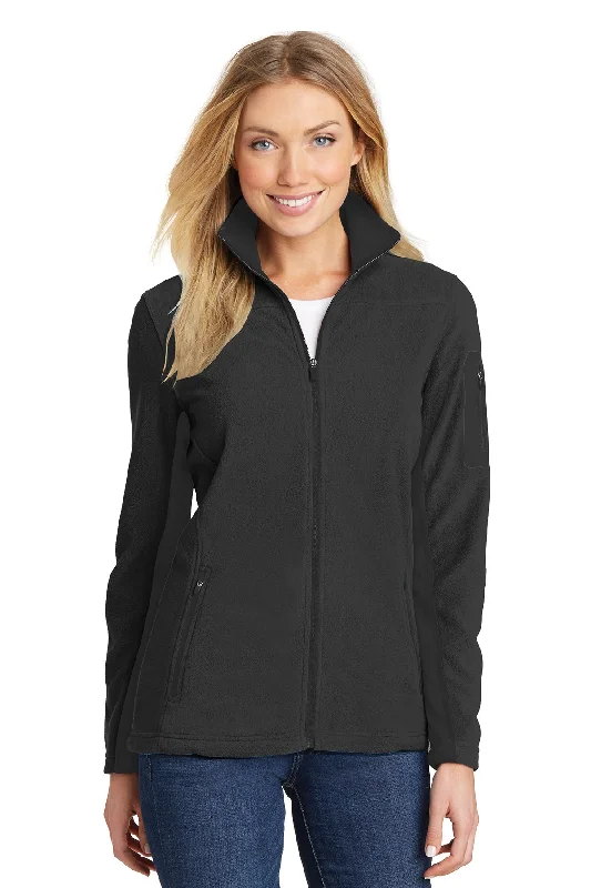 Designer blazers for professional women-Port Authority® L233 Ladies Summit Fleece Full-Zip Jacket