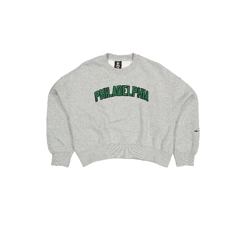 Elegant tailored blazers for women-Philadelphia Eagles Sport Classics Women's Crewneck