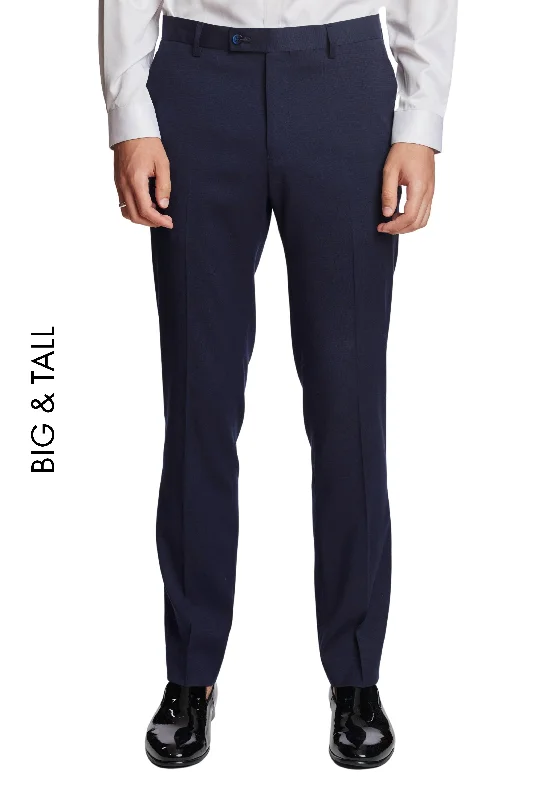 Affordable leggings for everyday use-Big & Tall Downing Pants - Naval Blue