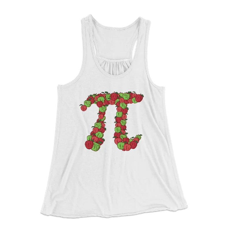 Designer skinny jeans for women-Apple Pi Women's Flowey Tank Top