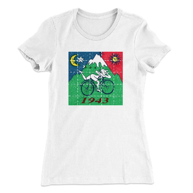 Trendy culottes for women-Bicycle Day 1943 Women's T-Shirt