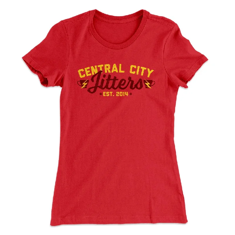 Affordable leggings for everyday use-Central City Jitters Women's T-Shirt