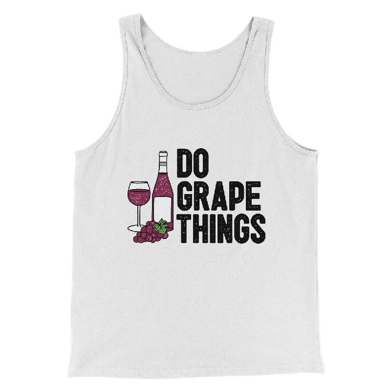 Casual summer dresses for women-Do Grape Things Men/Unisex Tank Top