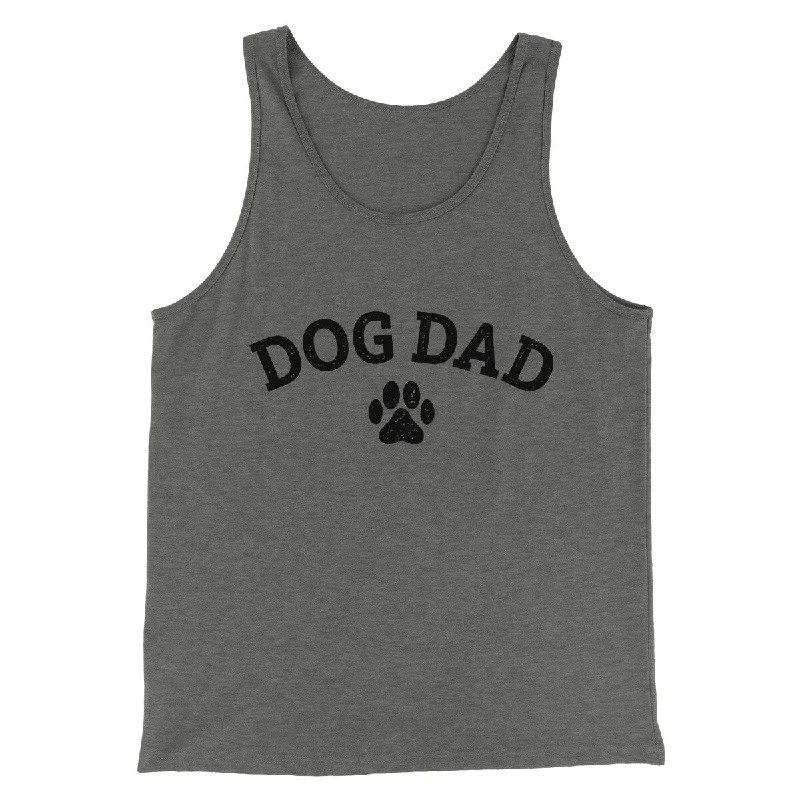 Trendy culottes for women-Dog Dad Men/Unisex Tank Top