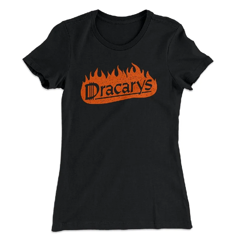 Trendy denim overalls for women-Dracarys Women's T-Shirt