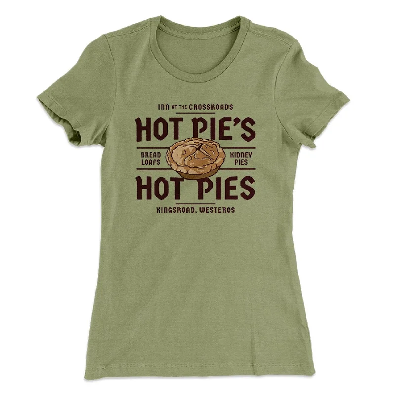 Trendy off-shoulder tops for summer-Hot Pie's Hot Pies Women's T-Shirt