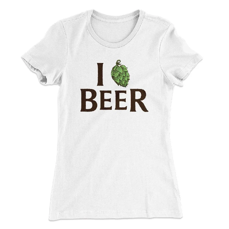 High-quality leather jackets for women-I Hop Craft Beer Women's T-Shirt