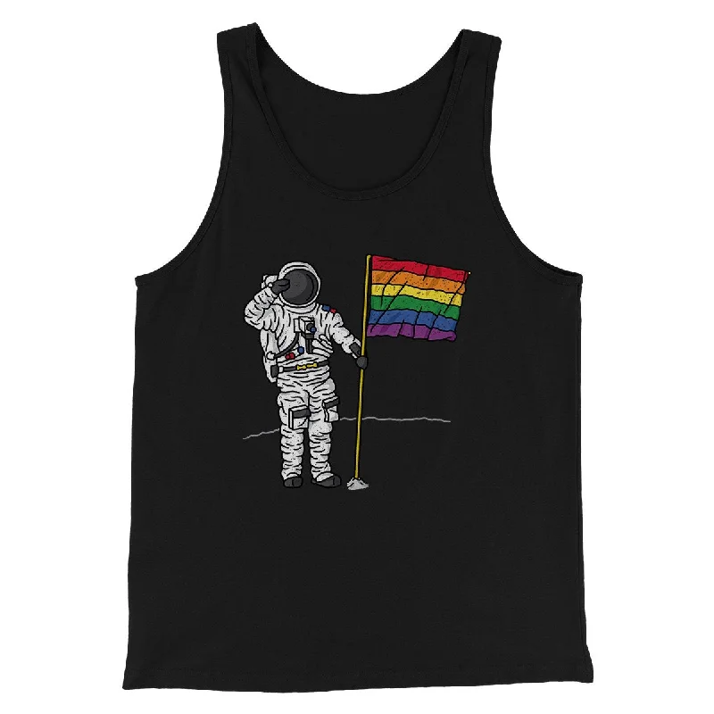 Casual summer dresses for women-Pride Moonman Men/Unisex Tank Top