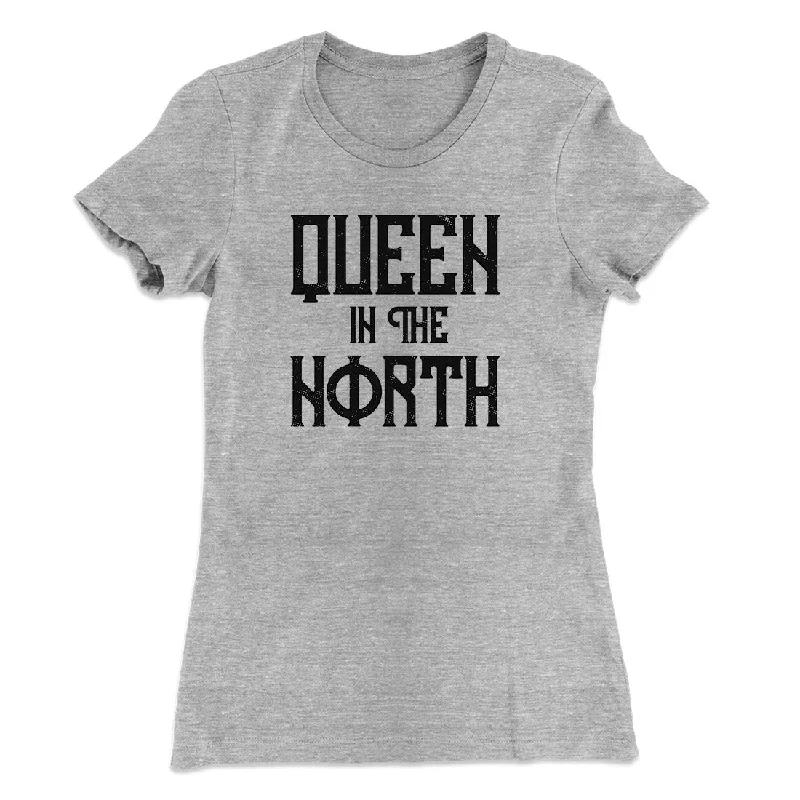 Vintage denim skirts for casual wear-Queen in the North Women's T-Shirt