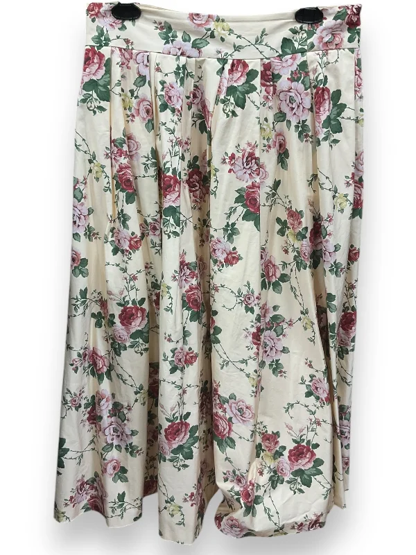 High-quality leggings for gym wear-Skirt Maxi By Antonio Melani In Floral Print, Size: 10