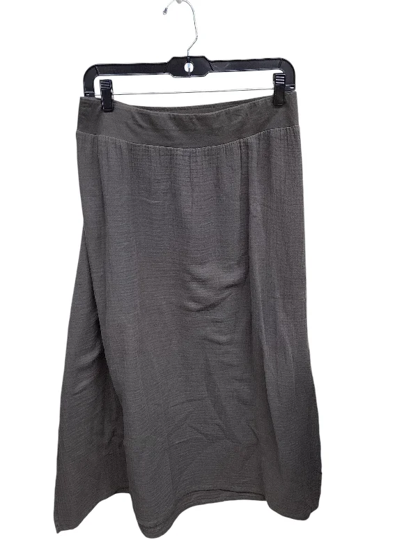 Affordable activewear sets for women-Skirt Midi By Pure Jill In Green, Size: Xl