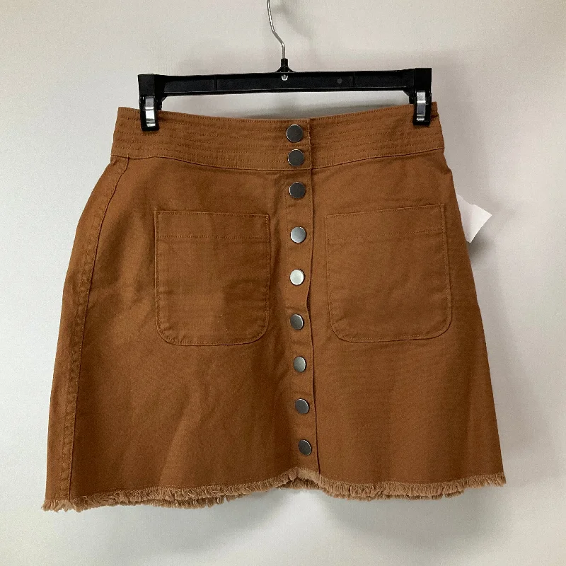 Elegant cocktail gowns for events-Skirt Mini & Short By Madewell In Brown, Size: 0