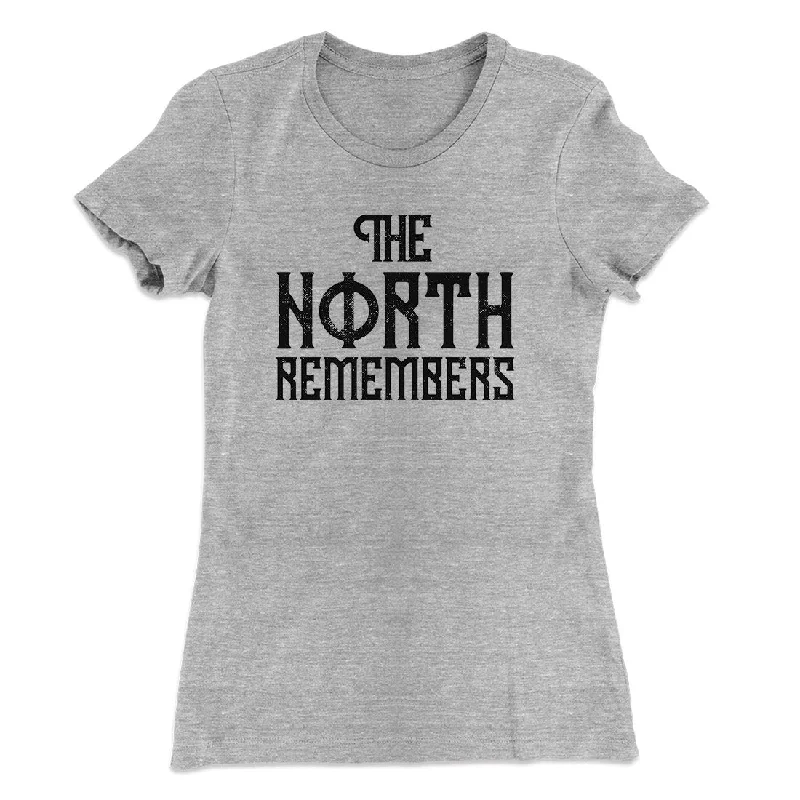 Trendy oversized sweaters for fall-The North Remembers Women's T-Shirt