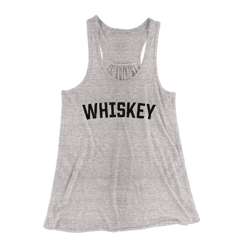 Lightweight tunics for summer-Whiskey Women's Flowey Tank Top