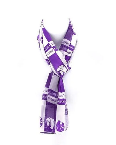 Compact satchel bags with straps-451011351 Kansas State University Wildcats Scarf