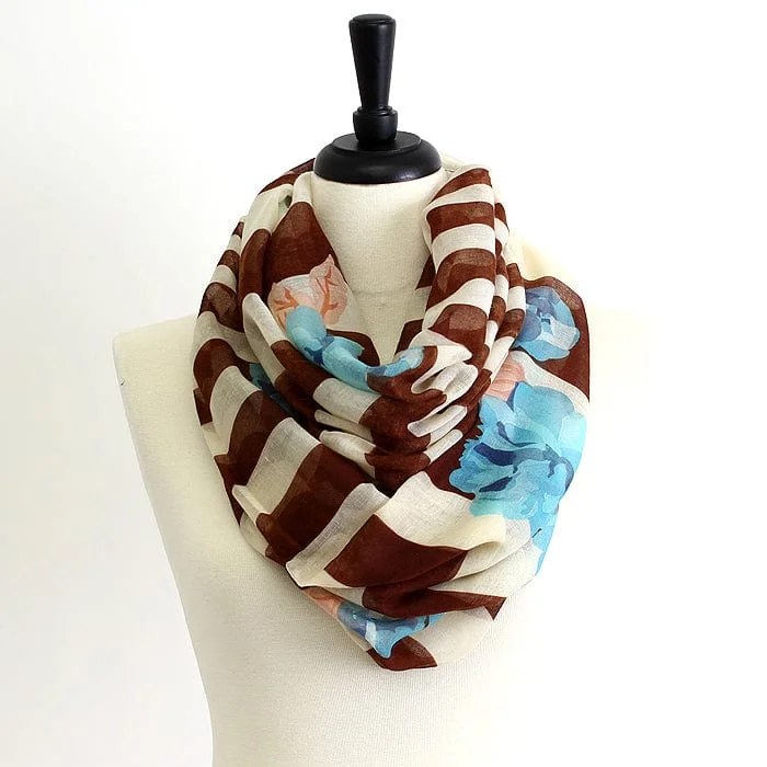 Casual denim handbags for women-OF0059 Infinity Scarf