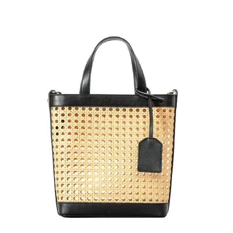 Oversized weekend bags for travel-Women's St. Bart Tote Bag In Black