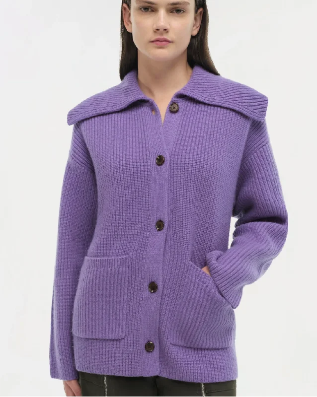 Luxury wool coats for women-Simkhai Hollie Cardigan